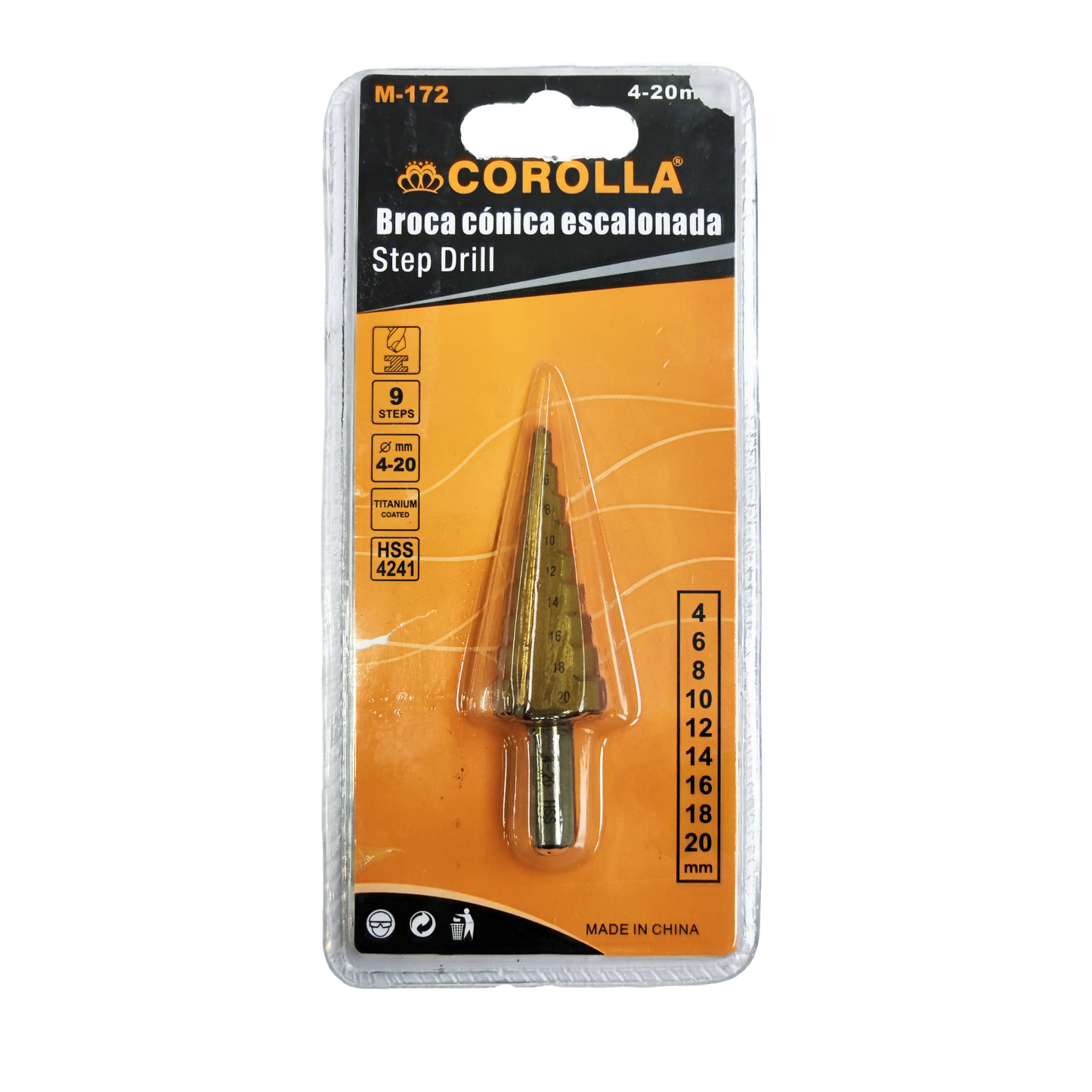 Step Drill Bit 4mm-20mm