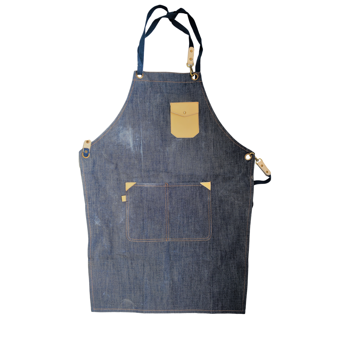 Blue Fabric Apron