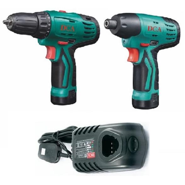 DCA 8163 ADKIT01 12V Cordless Combo Kit